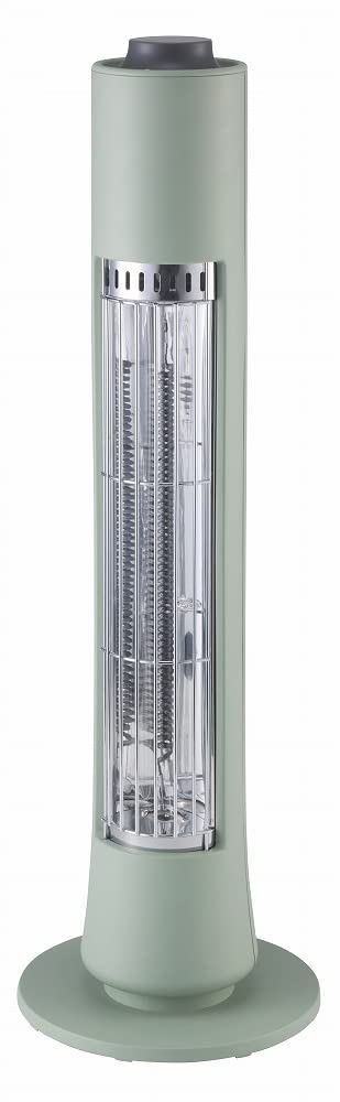 ひょ。 即配送可能 タワーカーボンヒーター「ノッポ」 レトログリーン ひょ。 即配送可能 タワーカーボンヒーター「ノッポ」 レトロ